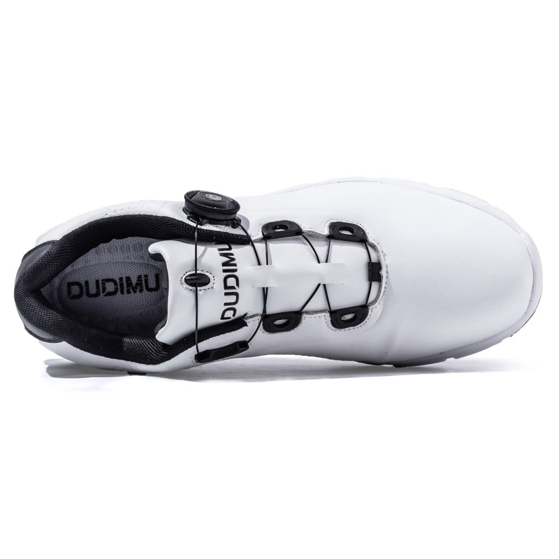 Chaussures de golf en cuir pour hommes Chaussures de golf imperméables et antidérapantes sans crampons | 20626