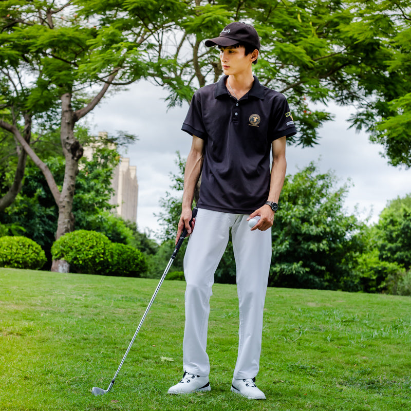 Chaussures de golf en cuir pour hommes Chaussures de golf imperméables et antidérapantes sans crampons | 20626