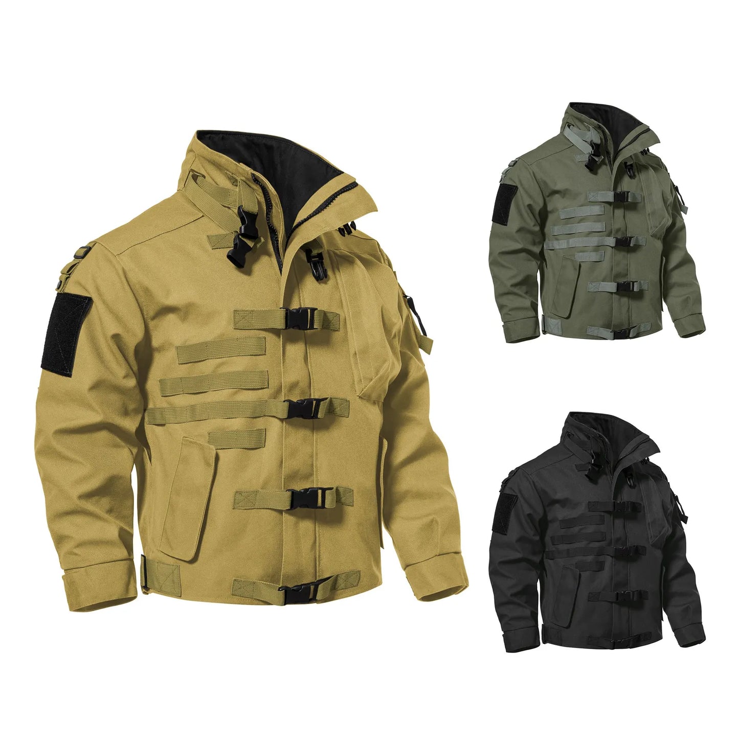 Veste militaire d'extérieur tactique imperméable pour homme | JK01