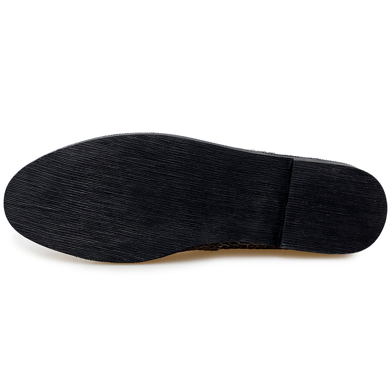 Mocassins à bout pointu pour hommes, chaussures décontractées à enfiler, motif alligator | 2033
