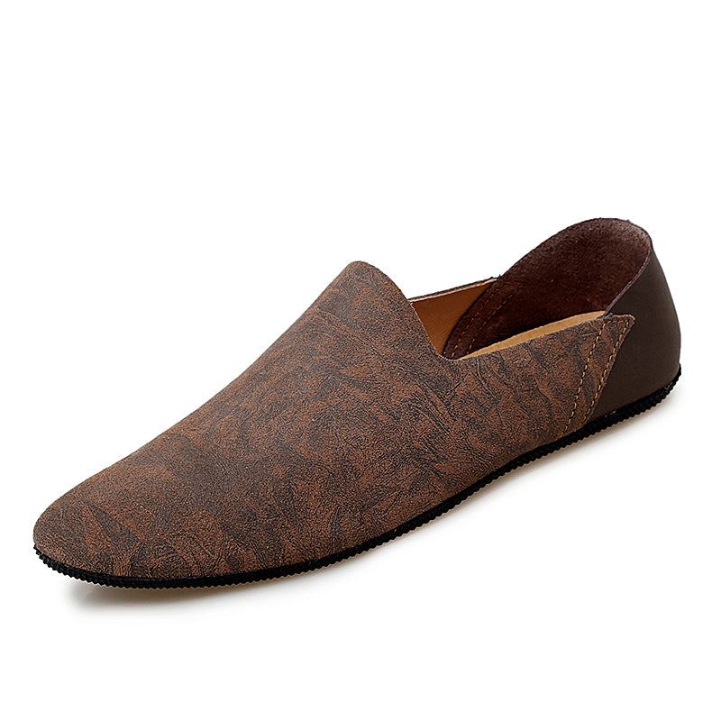 Mocassins pour hommes, chaussures plates à enfiler, décontractées, pour loisirs, conduite, bout pointu | 1818