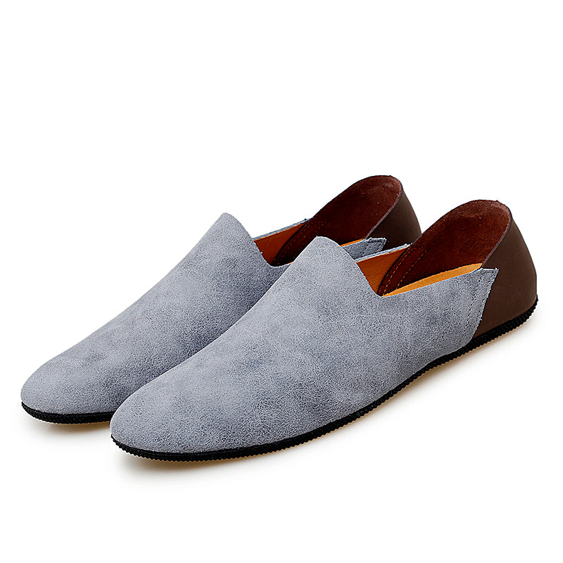 Mocassins pour hommes, chaussures plates à enfiler, décontractées, pour loisirs, conduite, bout pointu | 1818