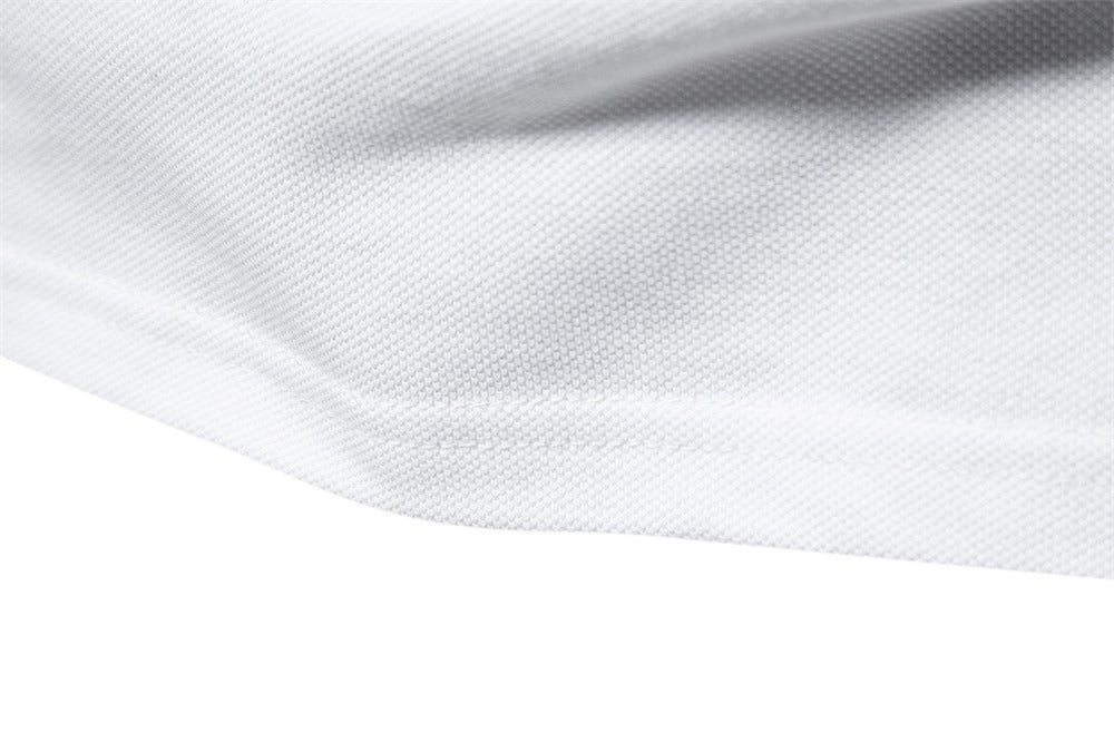 Men's Embroidered Cotton Polo Shirt - 2025 Spring Slim-Fit Casual Top | PS1012