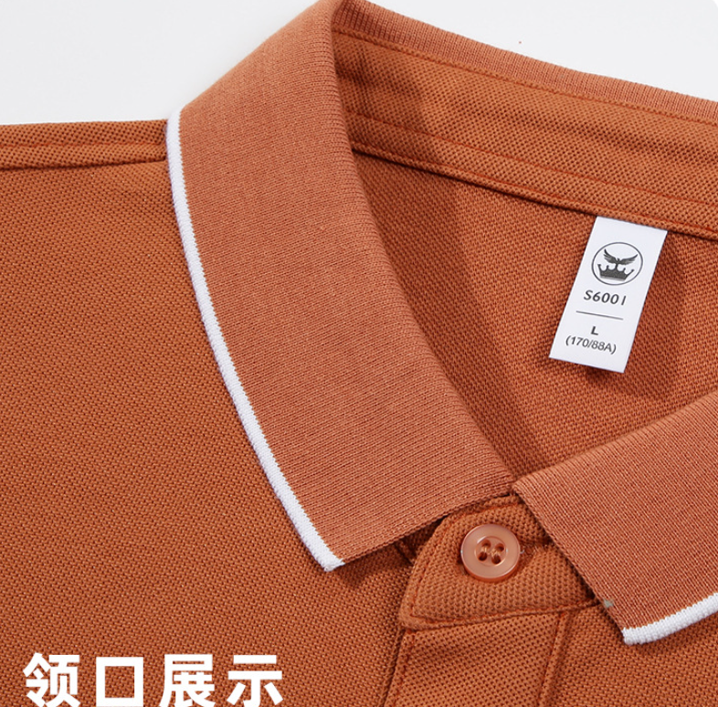 Polo da uomo in 100% cotone, a maniche corte, modello polo | JH-S6001