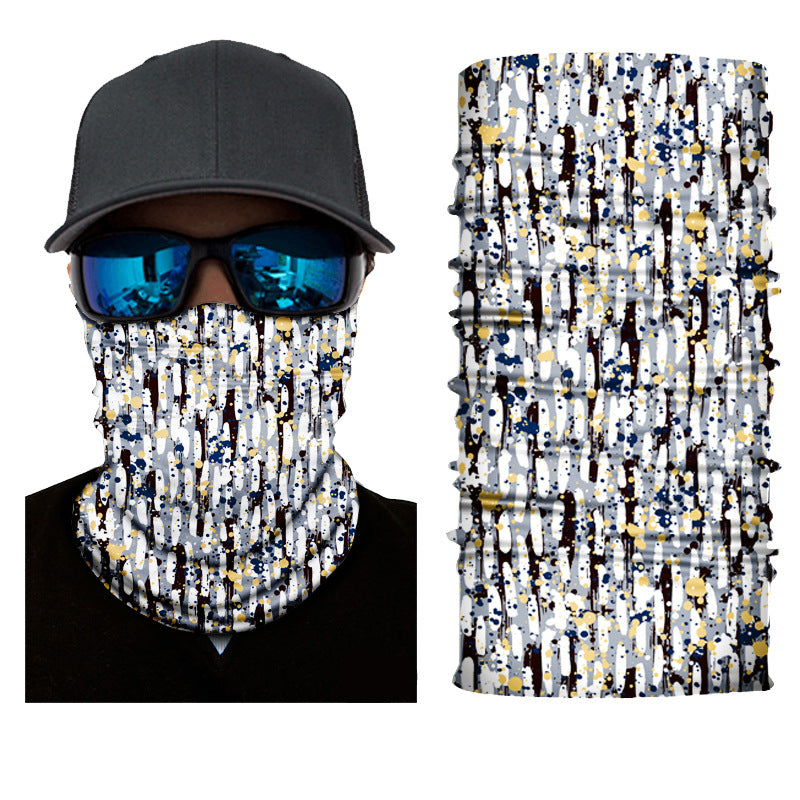Pack Of 3/6 Men's Neck Warmer Gaiter Face Bandana Headband Mask | S251