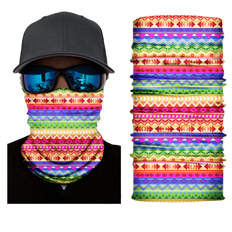 Pack Of 3/6 Men's Neck Warmer Gaiter Face Bandana Headband Mask | S251