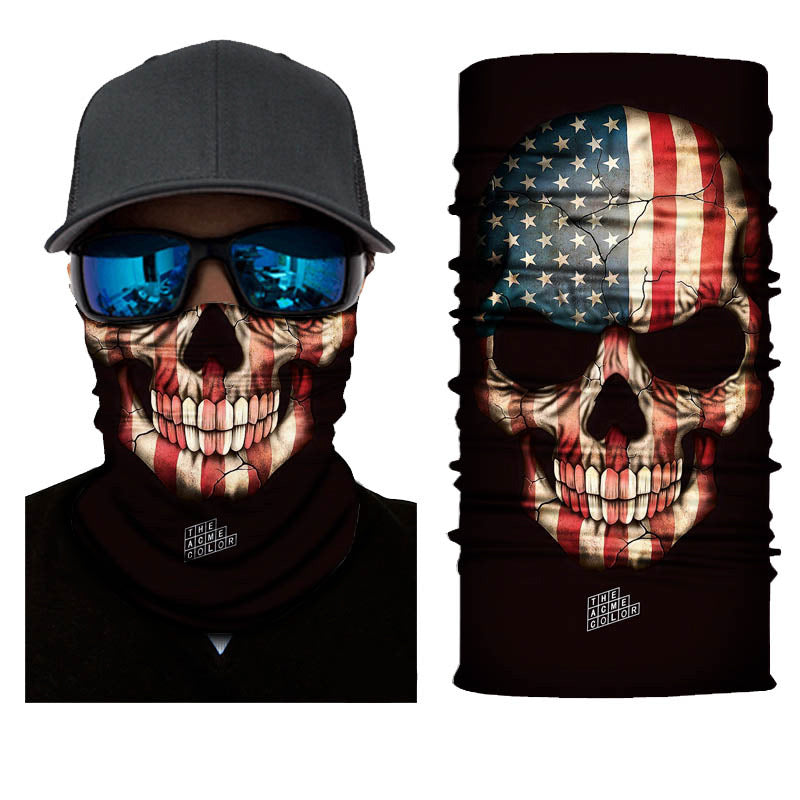 Pack Of 3/6 Men's Neck Warmer Gaiter Face Bandana Headband Mask | S251