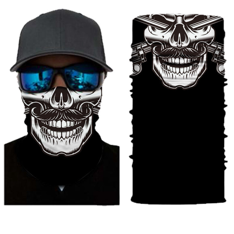 Pack Of 3/6 Men's Neck Warmer Gaiter Face Bandana Headband Mask | S251