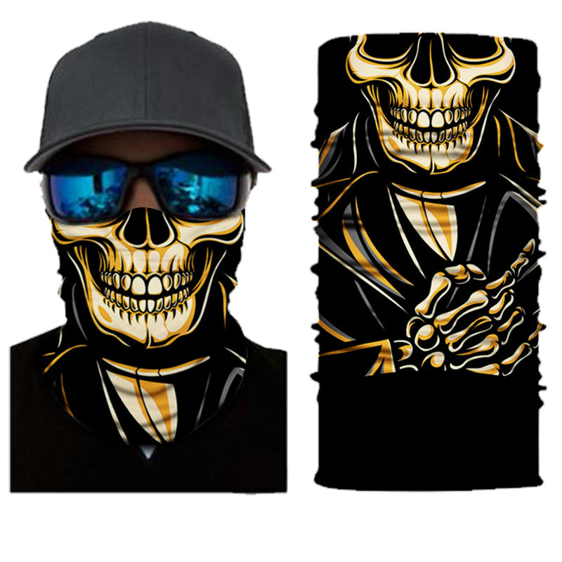 Pack Of 3/6 Men's Neck Warmer Gaiter Face Bandana Headband Mask | S251