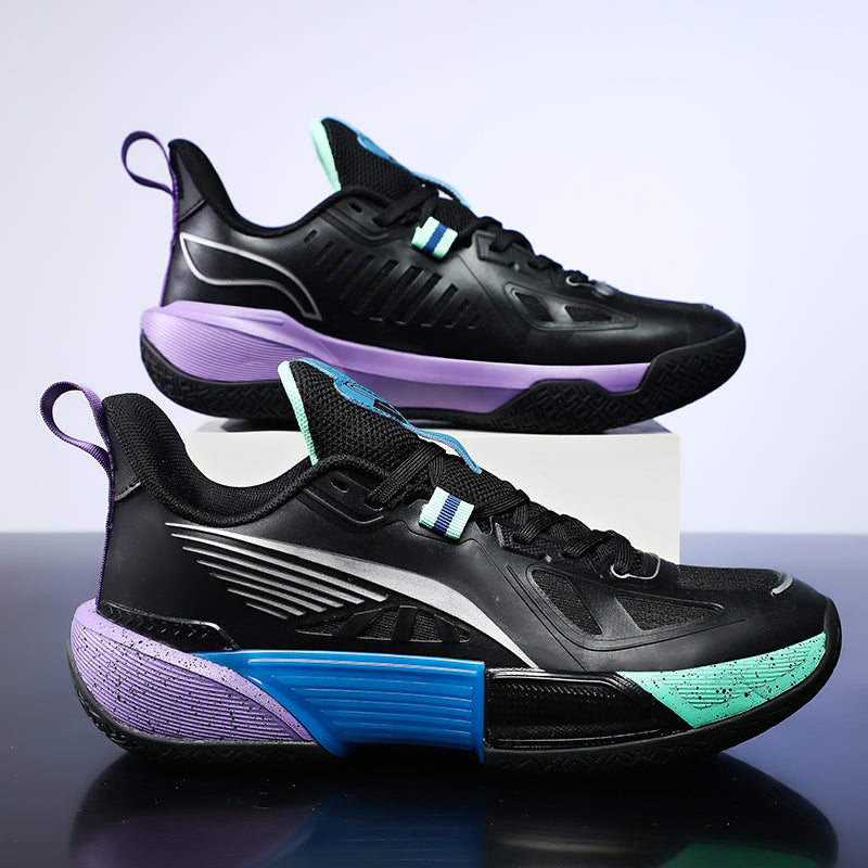Men's Mesh Basketball Shoes Cushioning Wear-Resistant Professional Sports Sneakers | 8309
