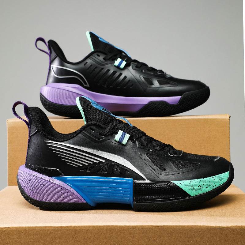Men's Mesh Basketball Shoes Cushioning Wear-Resistant Professional Sports Sneakers | 8309