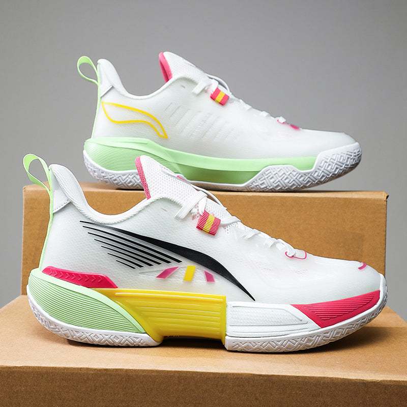 Men's Mesh Basketball Shoes Cushioning Wear-Resistant Professional Sports Sneakers | 8309