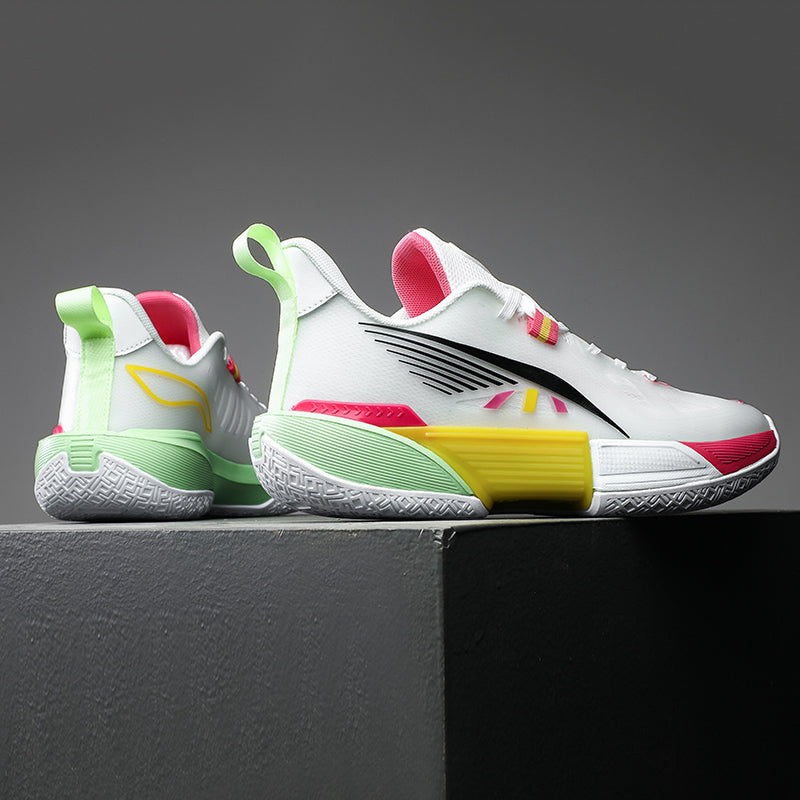 Men's Mesh Basketball Shoes Cushioning Wear-Resistant Professional Sports Sneakers | 8309