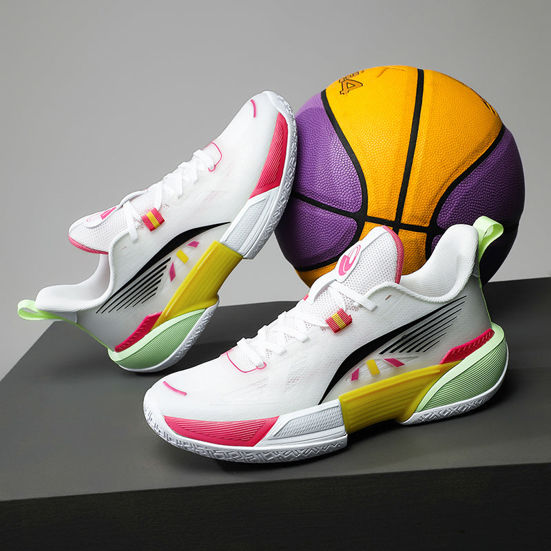 Men's Mesh Basketball Shoes Cushioning Wear-Resistant Professional Sports Sneakers | 8309