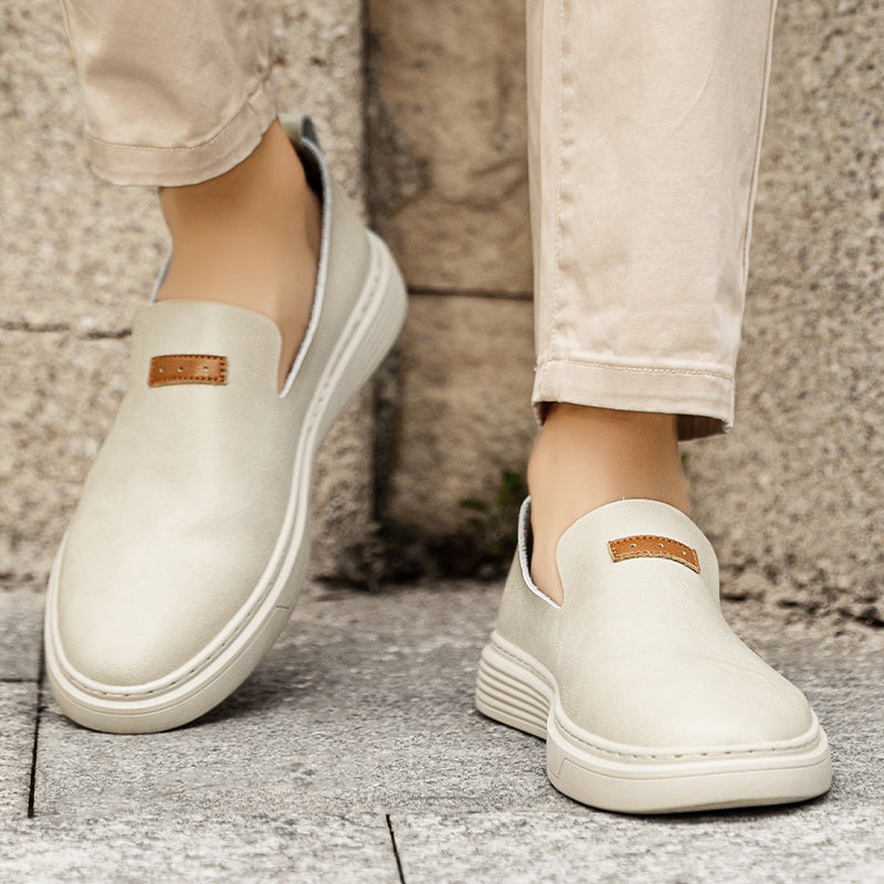 Scarpe da guida in pelle da uomo alla moda Scarpe casual in pelle Mocassini slip-on | 23004