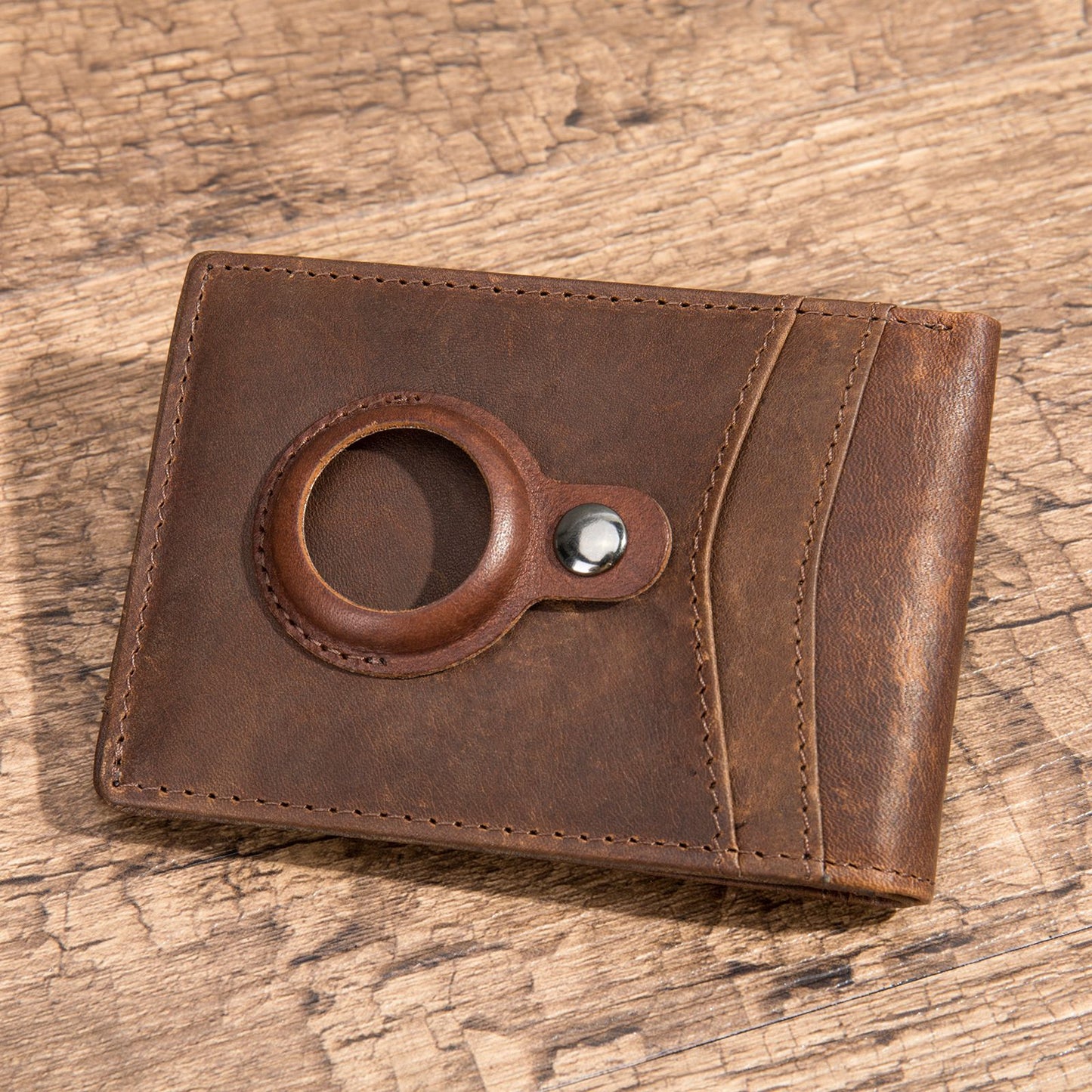 RFID Anti-Theft Men's Leather Wallet Stylish & Secure Design for Everyday Use | 1042