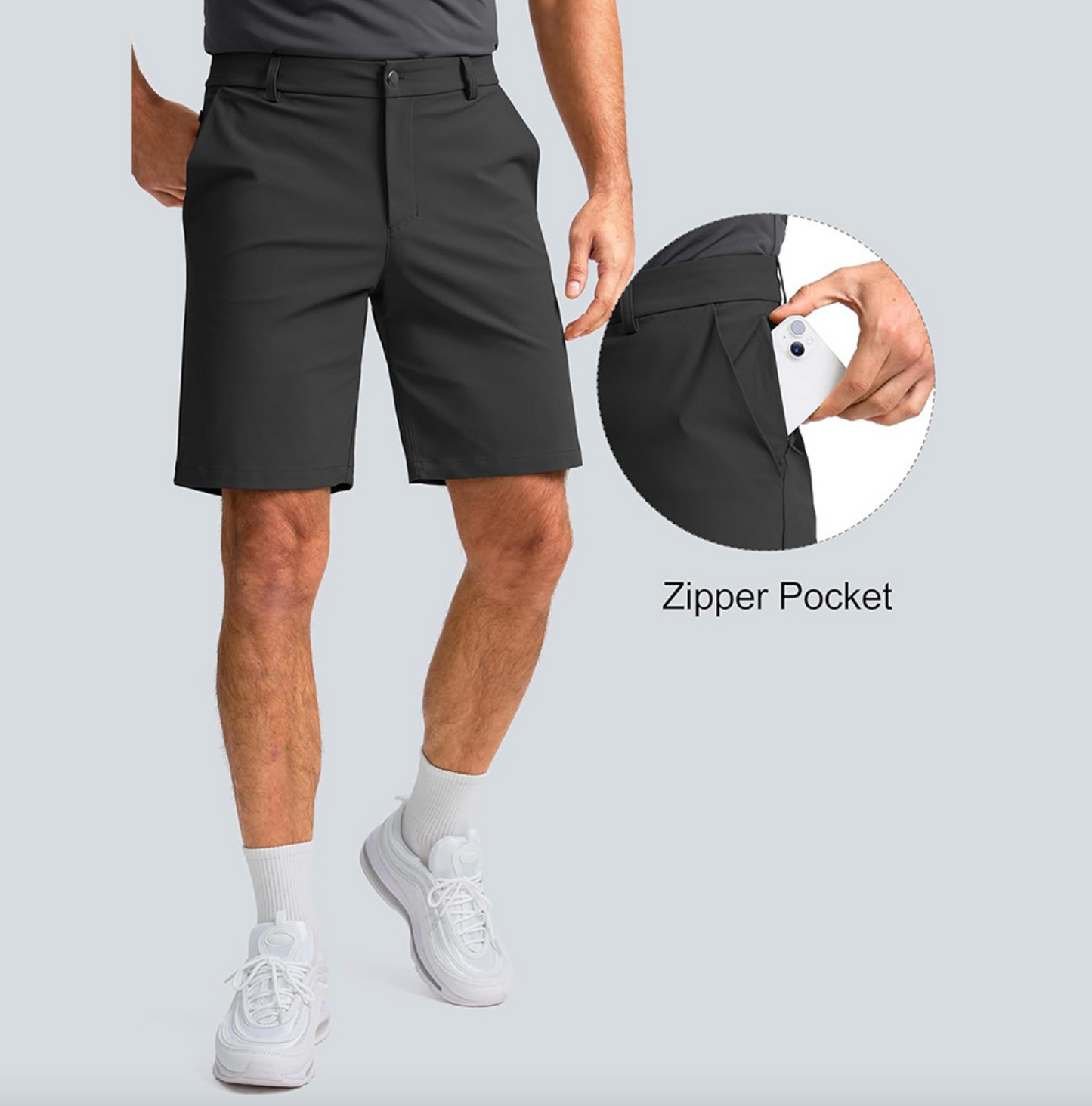 Men's 5-Inch Cargo Shorts – Multi-Pocket, Loose Fit, Summer-Ready Outdoor Style | DK7221