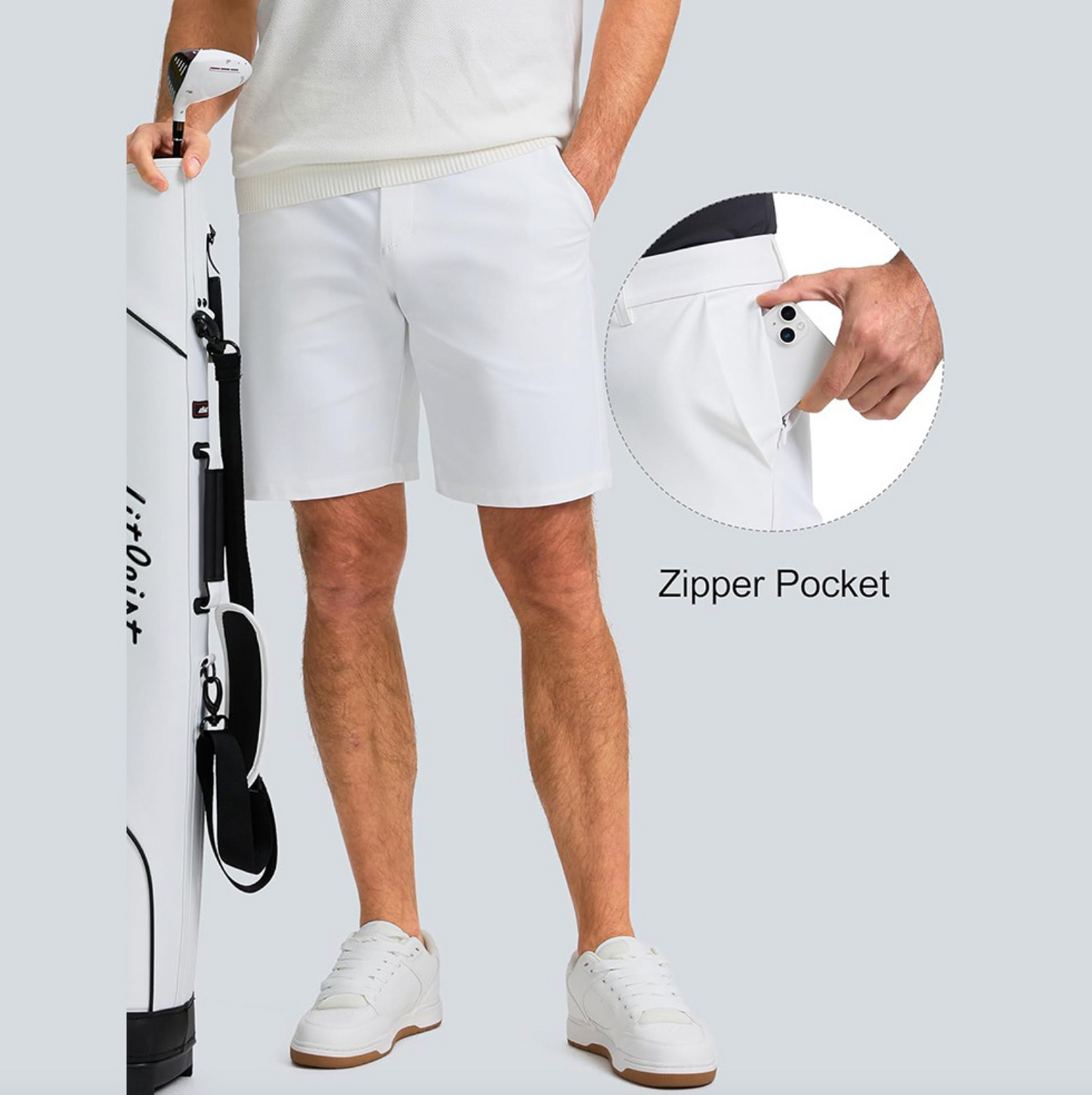 Men's 5-Inch Cargo Shorts – Multi-Pocket, Loose Fit, Summer-Ready Outdoor Style | DK7221
