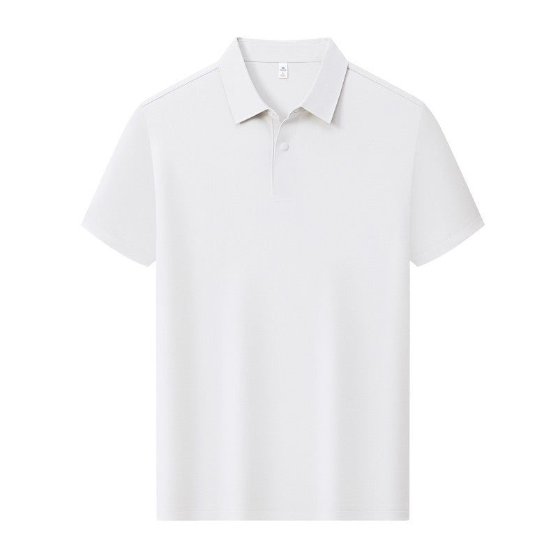 100-Count Mercerized Cotton Polo Shirt | Antibacterial & Cooling | Unisex Summer Short Sleeve Polo Tee | L11-8230