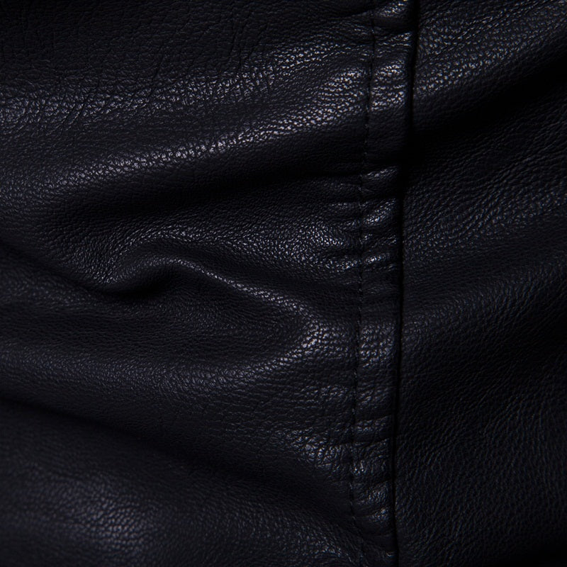 Giacca da uomo in similpelle di alta qualità, vestibilità aderente, elegante blazer | JK12