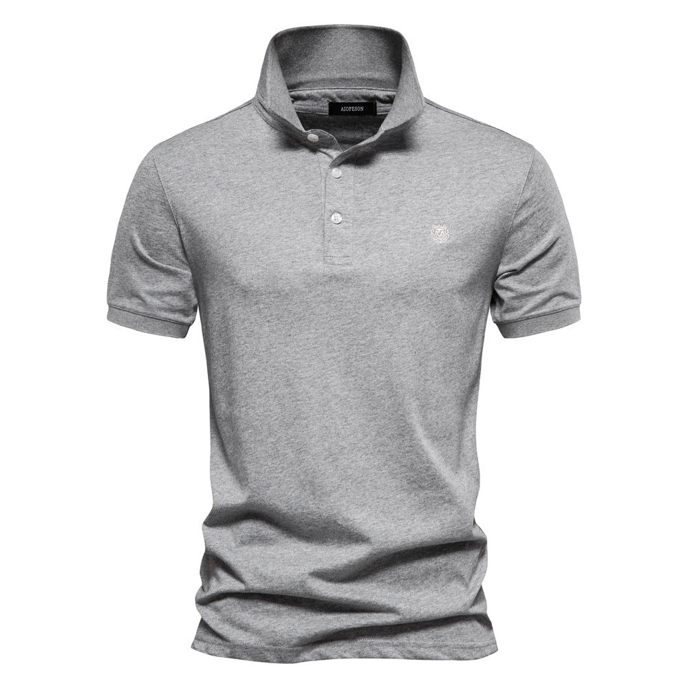 Polo casual a maniche corte da uomo tinta unita | PL216