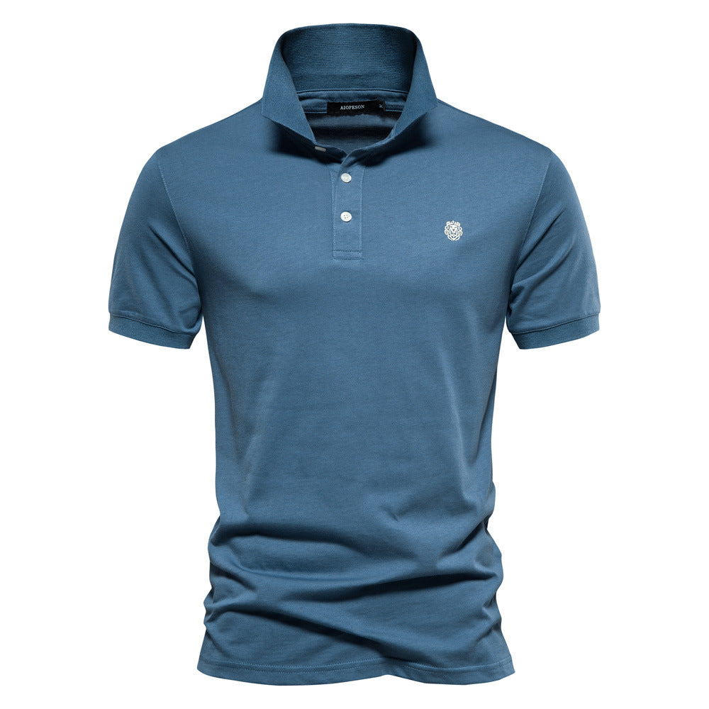 Polo casual a maniche corte da uomo tinta unita | PL216