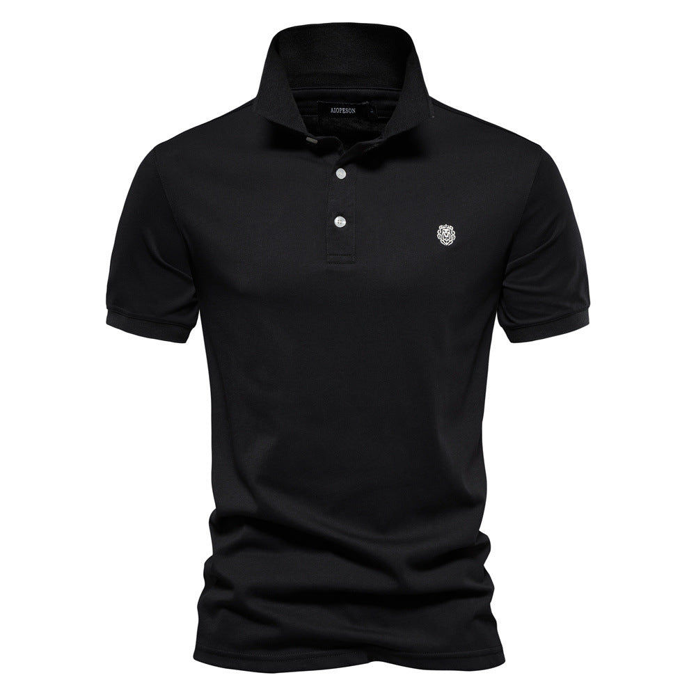Polo casual a maniche corte da uomo tinta unita | PL216