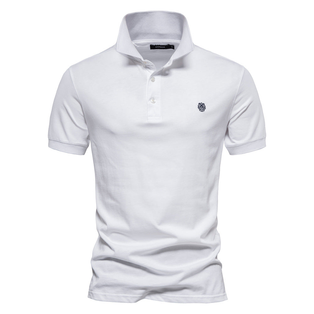 Polo casual a maniche corte da uomo tinta unita | PL216