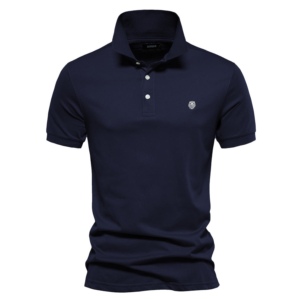 Polo casual a maniche corte da uomo tinta unita | PL216