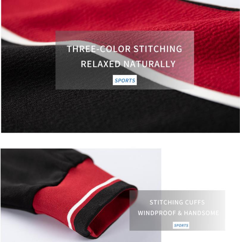 Men's Quick Dry Thin Activewear Full Zip Jogging Tracksuit Spring Autumn | TZ55