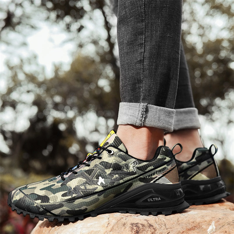 Scarpe da corsa da trail mimetiche da uomo, da ginnastica sportive di alta qualità | K798