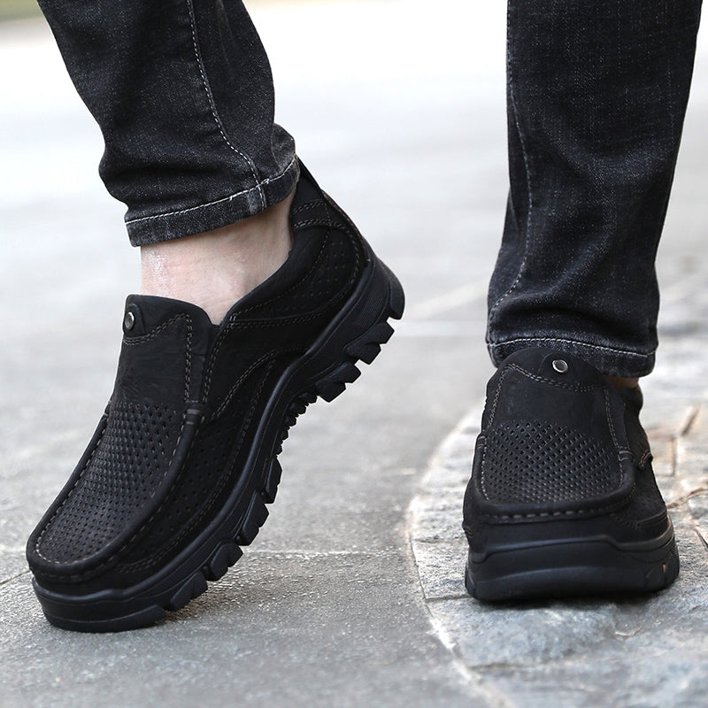 Scarpe da trekking in vera pelle da uomo | 32378