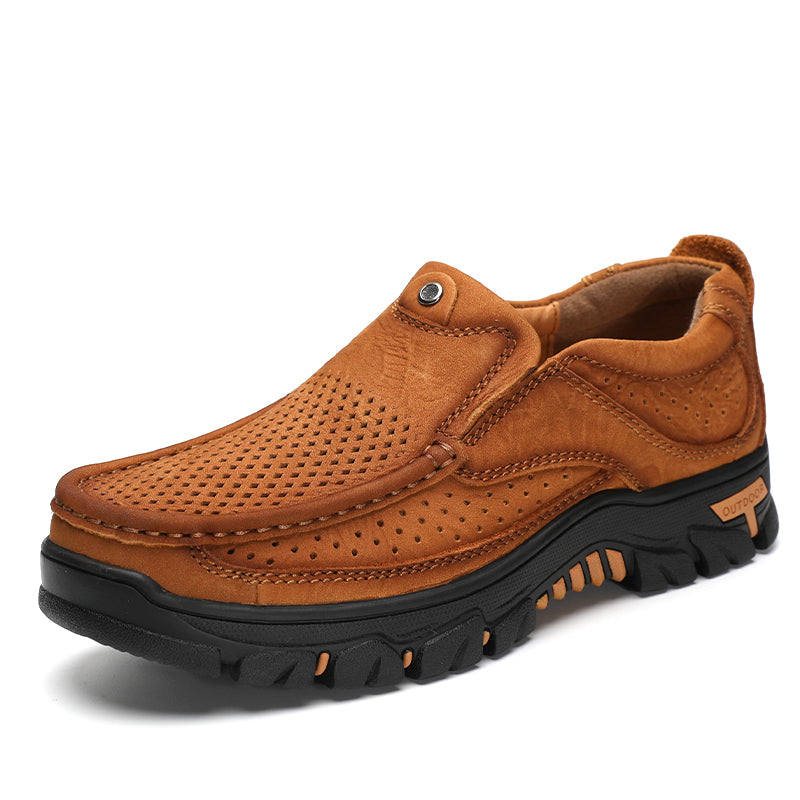 Scarpe da trekking in vera pelle da uomo | 32378