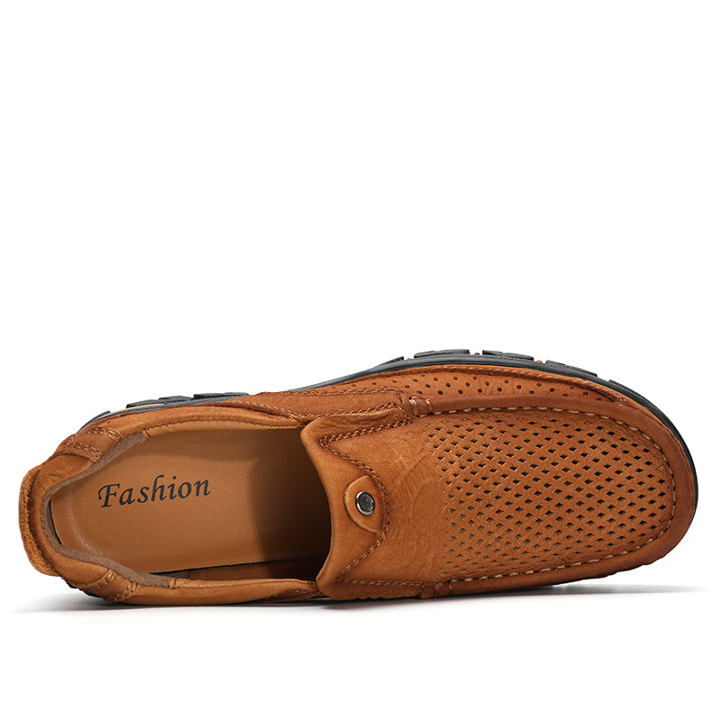 Scarpe da trekking in vera pelle da uomo | 32378