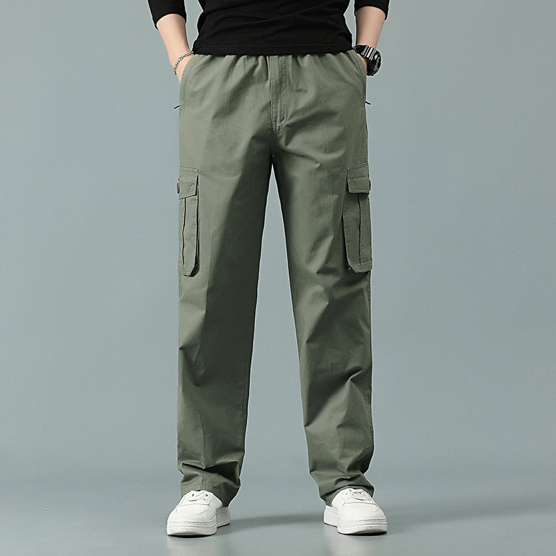 Pantaloni cargo da uomo casual con coulisse, sportivi, da jogging, da esterno | 8588