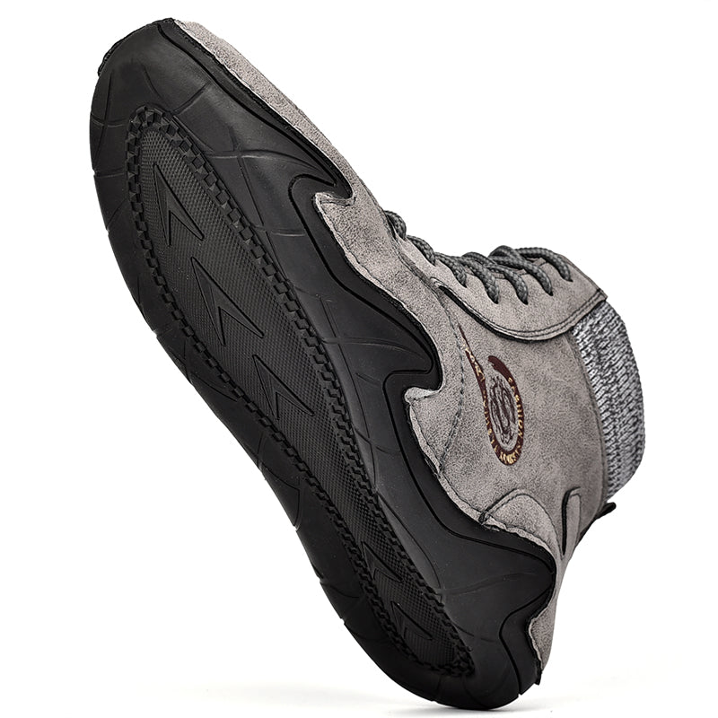 Bottines Chukka à la cheville, chaussures de conduite confortables et cousues à la main | 88966