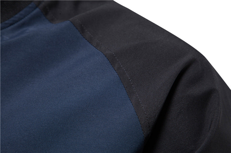 Giubbotti bomber da uomo primavera autunno Full Zip Active Coat Outwear-AXJK11