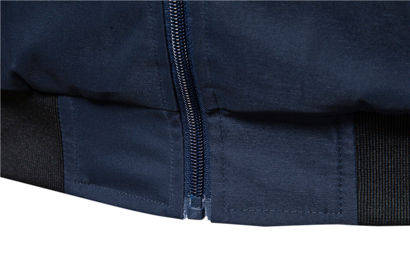 Giubbotti bomber da uomo primavera autunno Full Zip Active Coat Outwear-AXJK11