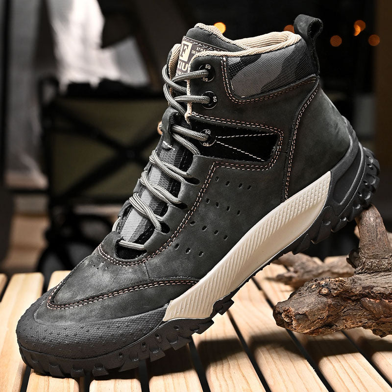 Stivali in vera pelle e scarpe tattiche da esterno per uomo | 0531