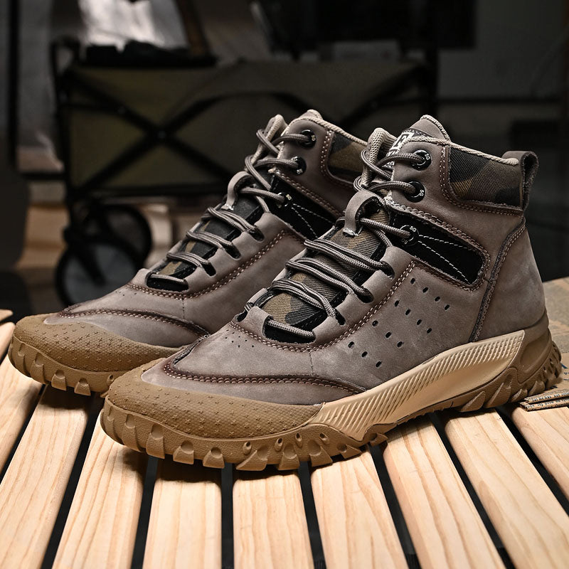 Stivali in vera pelle e scarpe tattiche da esterno per uomo | 0531