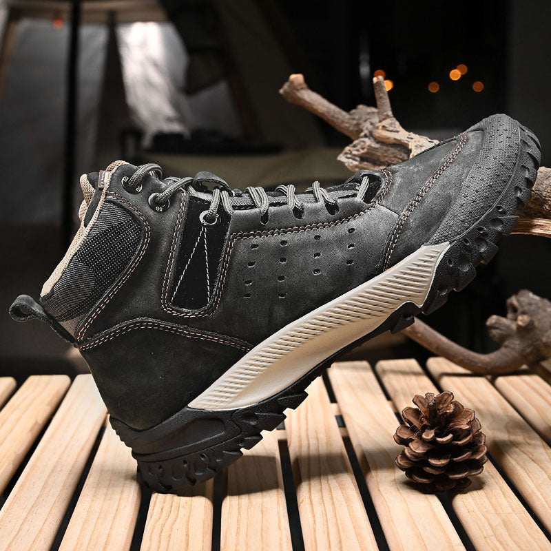 Stivali in vera pelle e scarpe tattiche da esterno per uomo | 0531