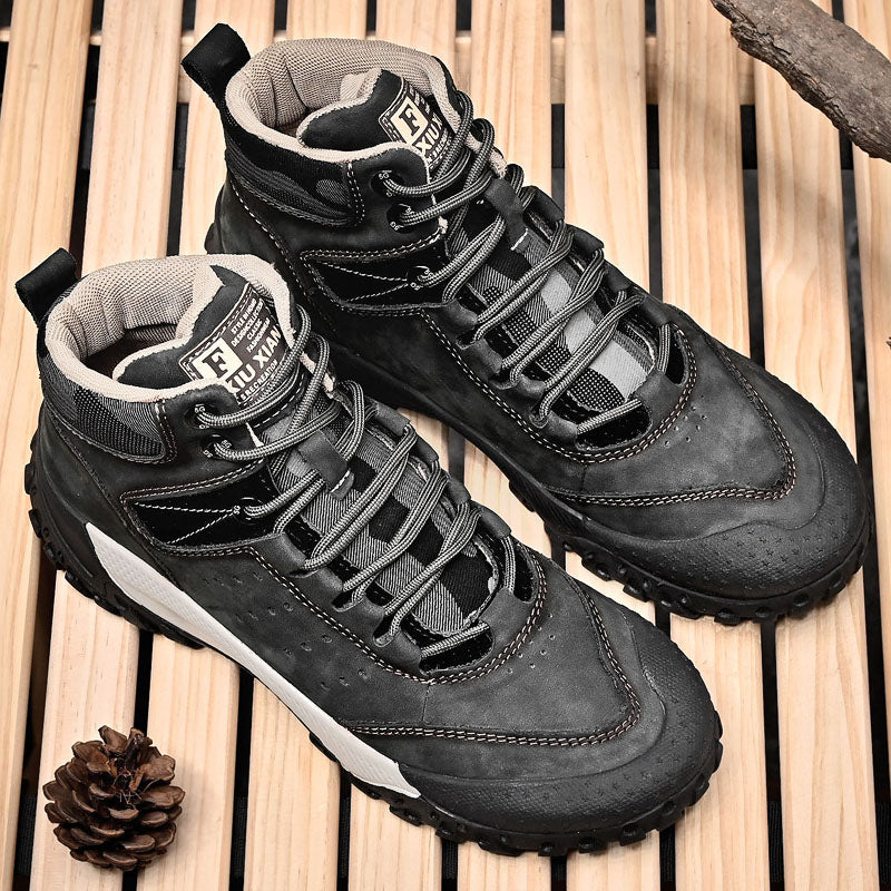 Stivali in vera pelle e scarpe tattiche da esterno per uomo | 0531
