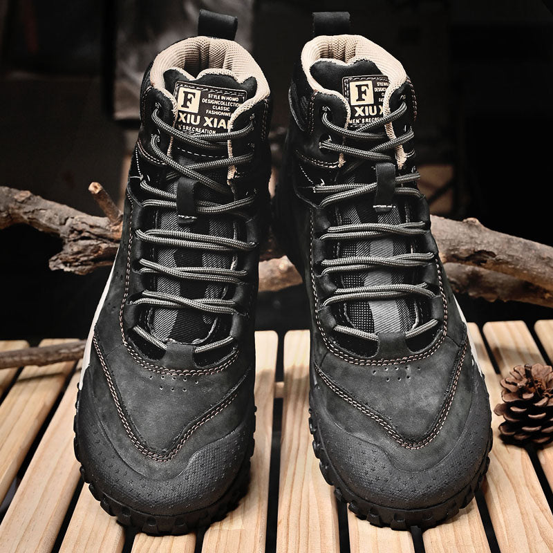 Stivali in vera pelle e scarpe tattiche da esterno per uomo | 0531