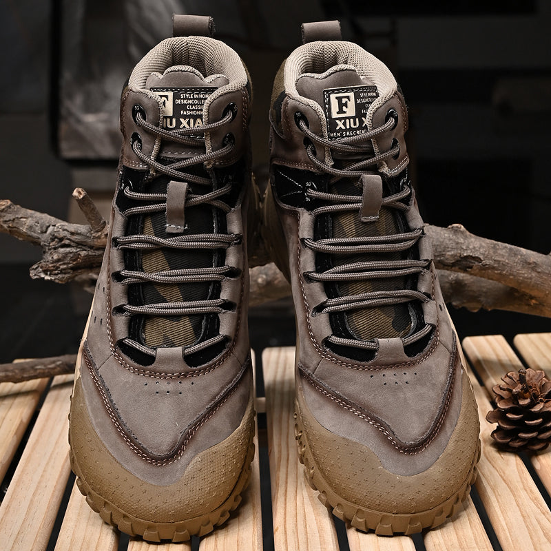 Stivali in vera pelle e scarpe tattiche da esterno per uomo | 0531