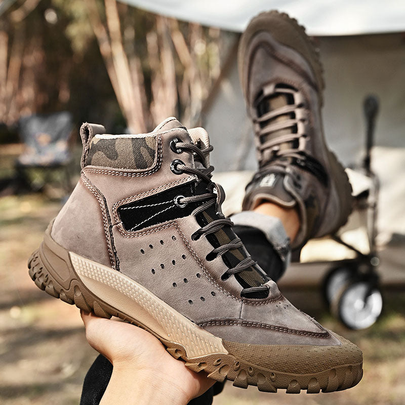 Stivali in vera pelle e scarpe tattiche da esterno per uomo | 0531