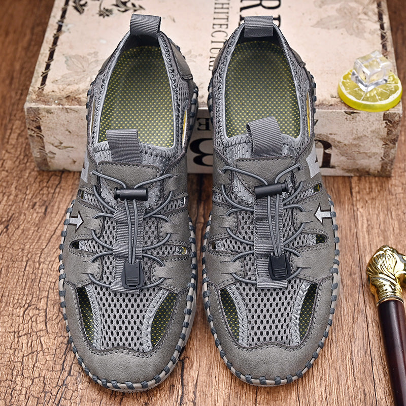 Scarpe da spiaggia comode estive fatte a mano da uomo | 20977