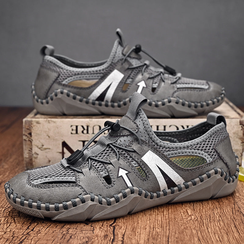 Scarpe da spiaggia comode estive fatte a mano da uomo | 20977