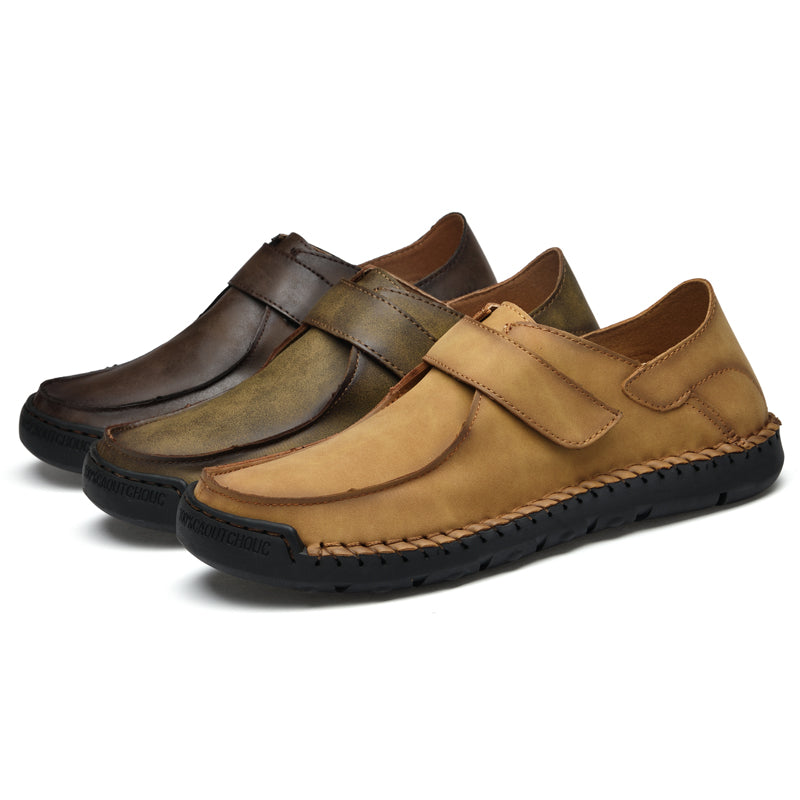 Mocassins italiens en cuir pour hommes | F2289