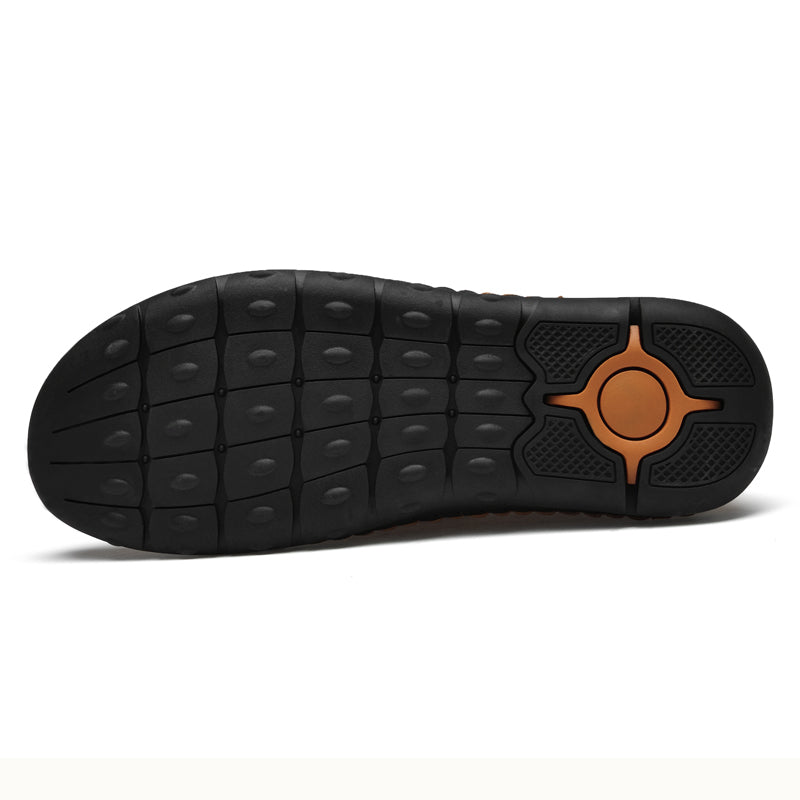 Mocassins italiens en cuir pour hommes | F2289