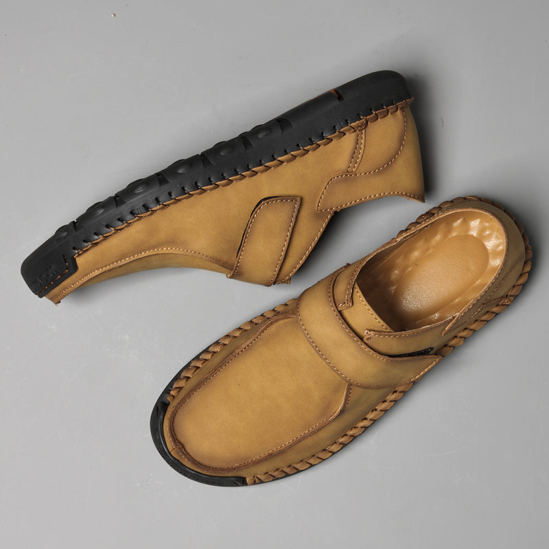 Mocassins italiens en cuir pour hommes | F2289